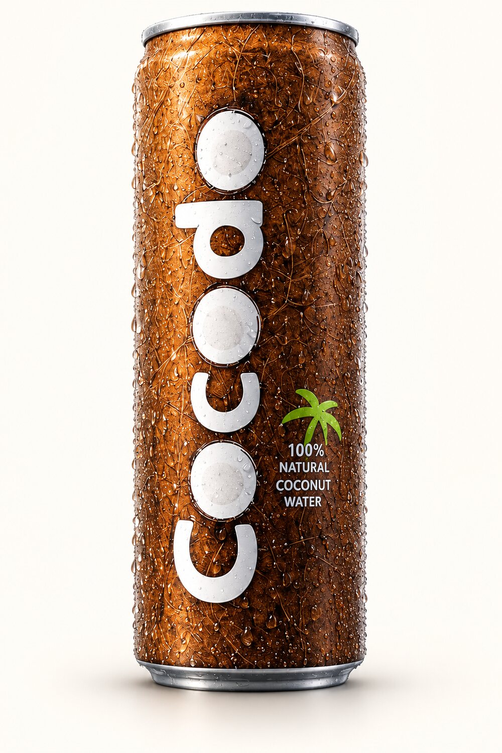 Purkoko Dose 250 ml freigestellt mit Kondenswasser